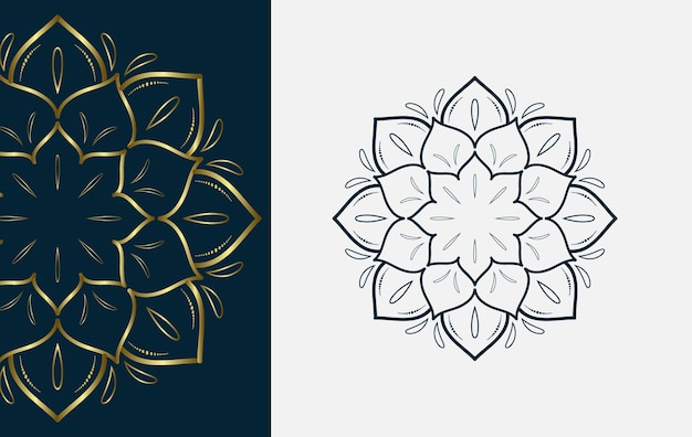 Mandala Style Vector Shapes Design Collection