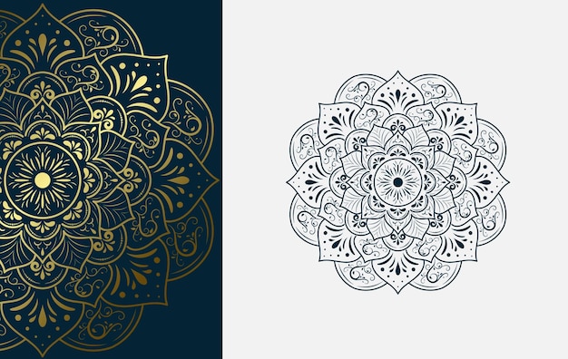 Mandala Style Vector Shapes Design Collection