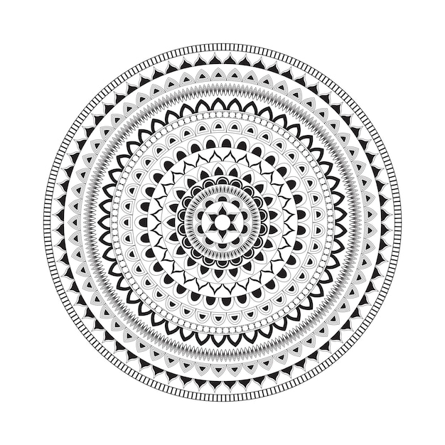 Mandala Template 17 Copies 8