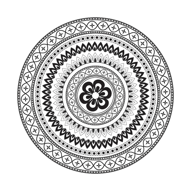 Vector mandala template 17 copies 8