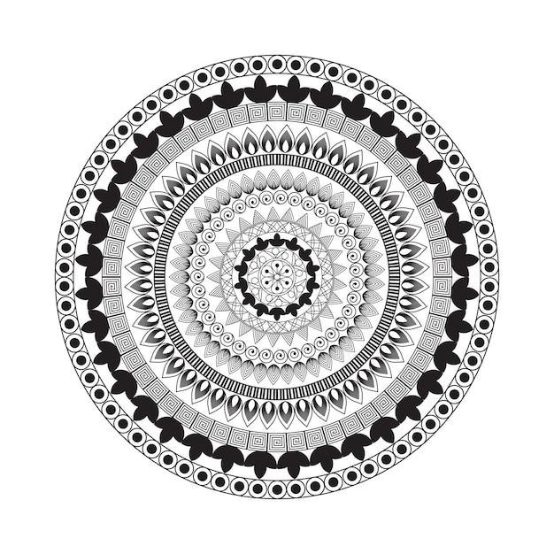 Mandala Template 17 Copies 8