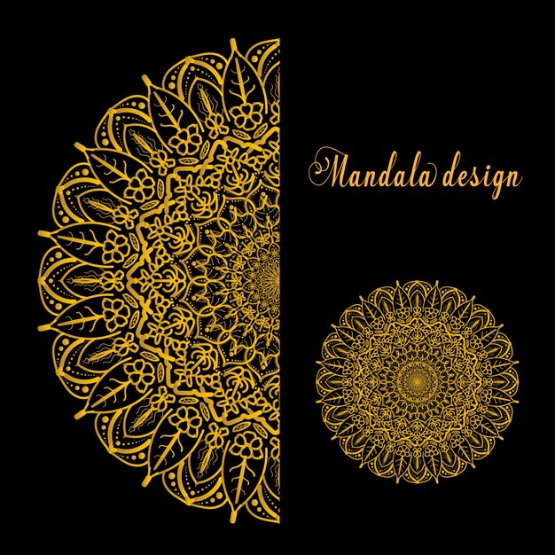 Disegno del modello di mandala