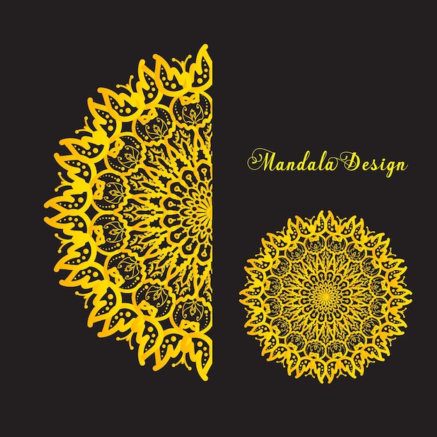 Mandala Template Design