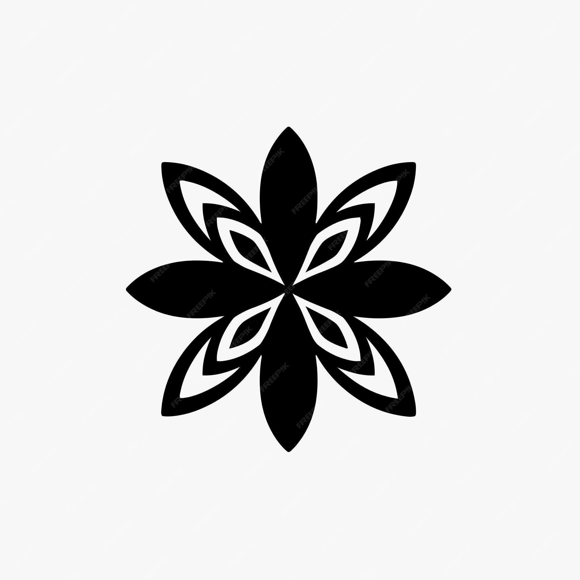 tribal flower designs