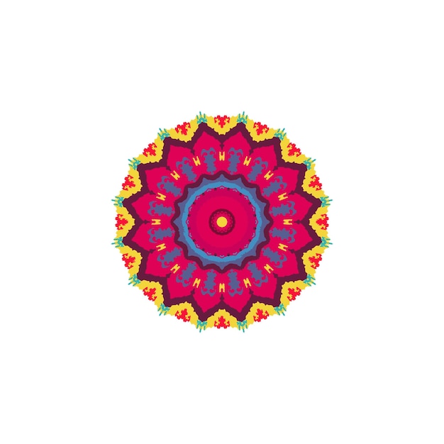 Mandala vector design art kaleidoscope