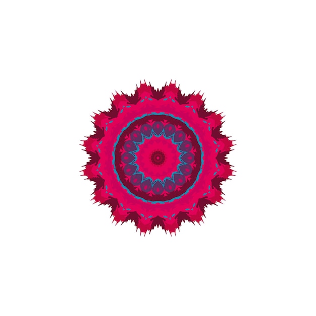 Mandala vector design art kaleidoscope