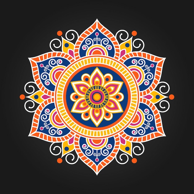 mandala vector design for background