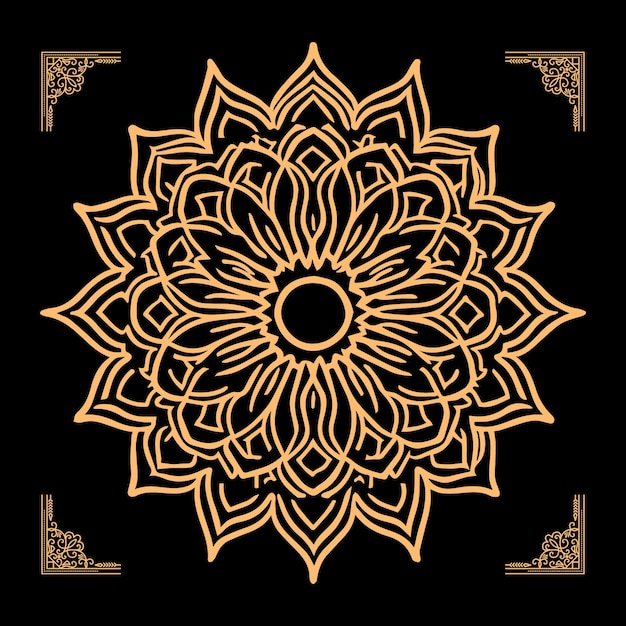 mandala vector design background