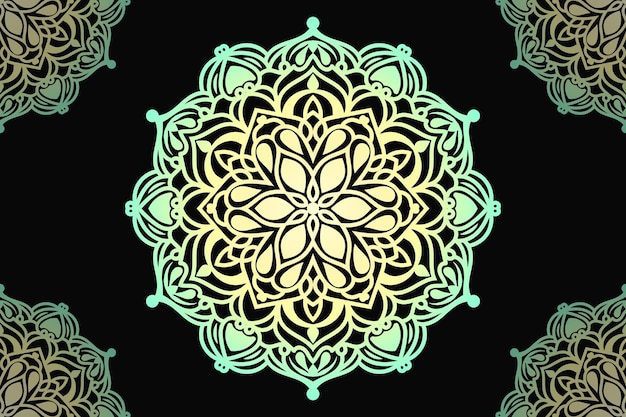 Mandala vector design.  Mandala background design. Decorative mandala design.