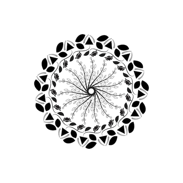Mandala vector design templete