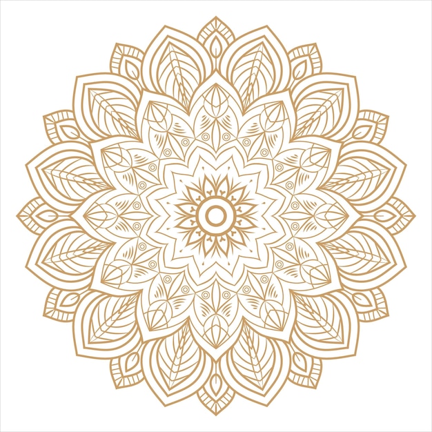 Mandala Vector Luxury Ornamental Art Pattern Design