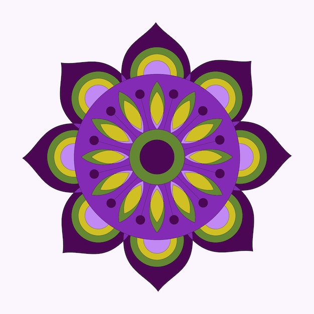 Mandala vector ontwerp