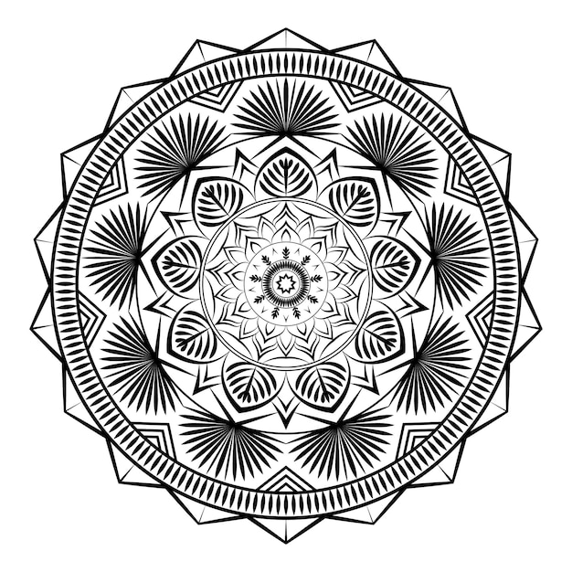 Mandala vector ontwerp