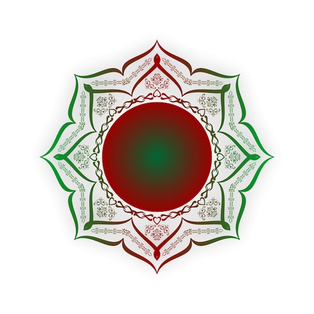 mandala vector simple design