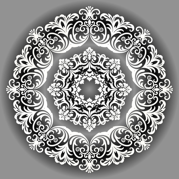 Vector mandala vintage decorative element vector