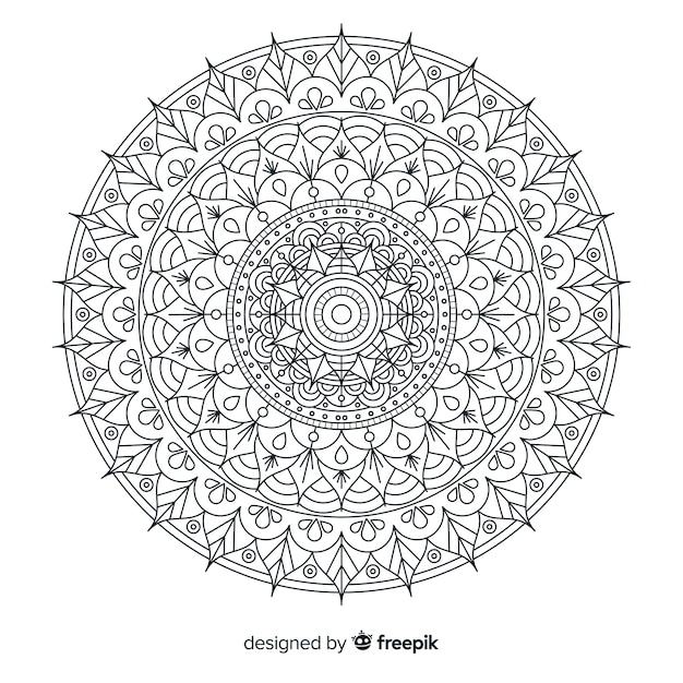 Vector mandala