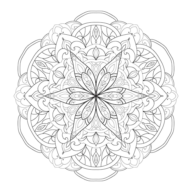 Mandalas for coloring book color pages