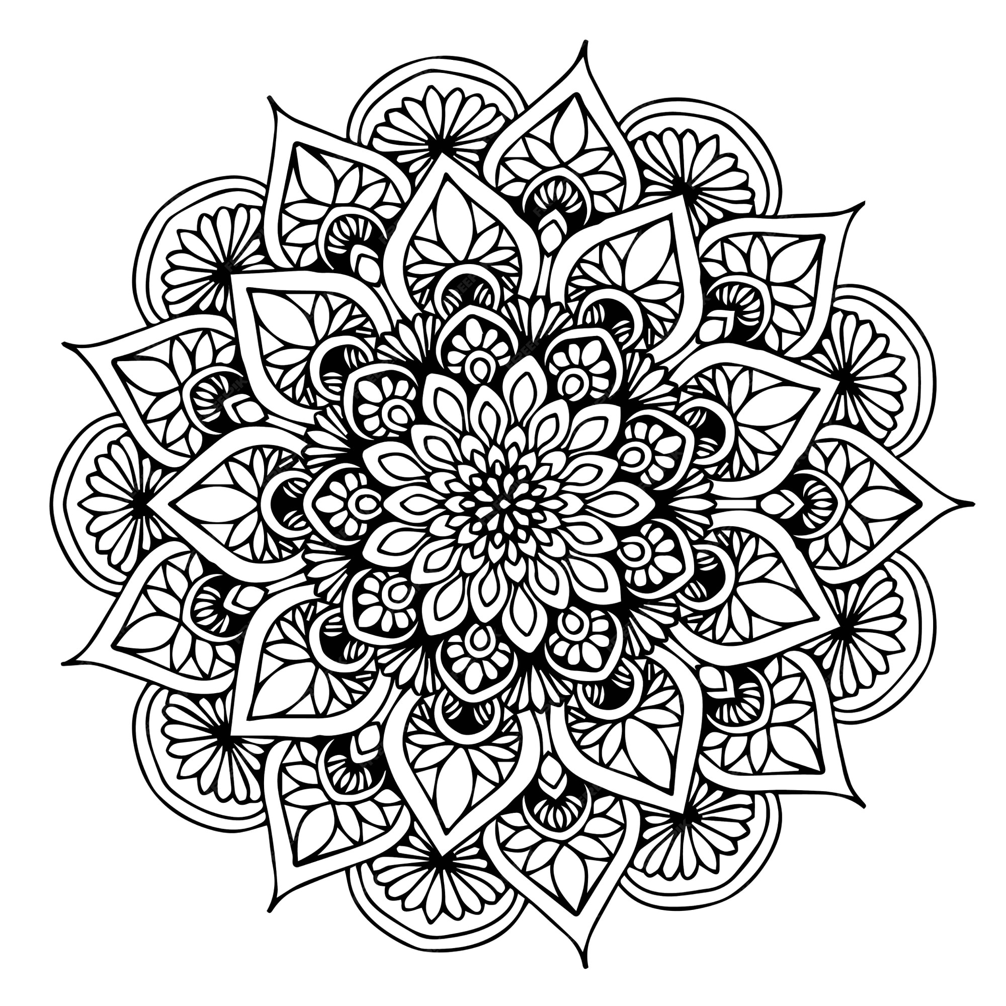 Mandalas Para Pintar: mandalas para colorear  Mandala coloring pages,  Mandala, Mandala coloring