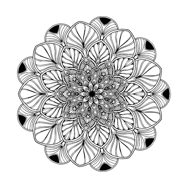 Mandalas coloring book