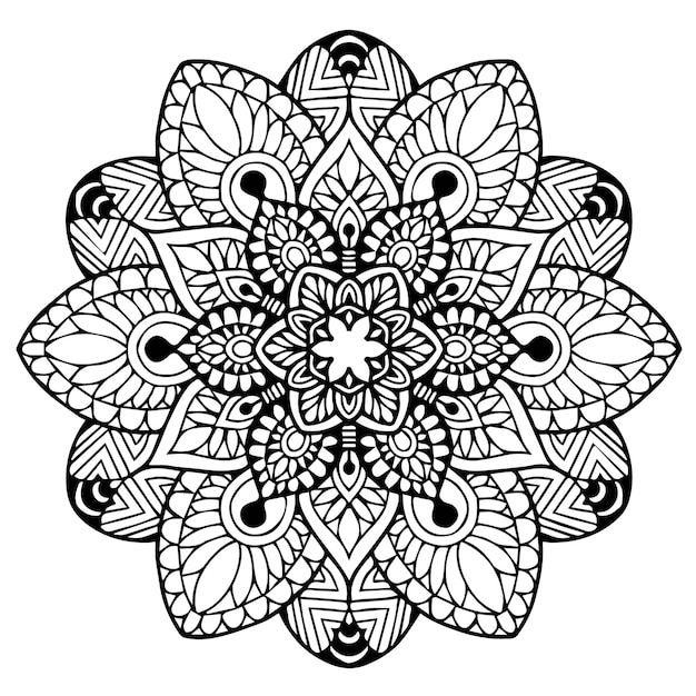 Mandalas coloring book