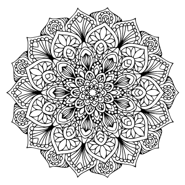 Mandalas coloring book