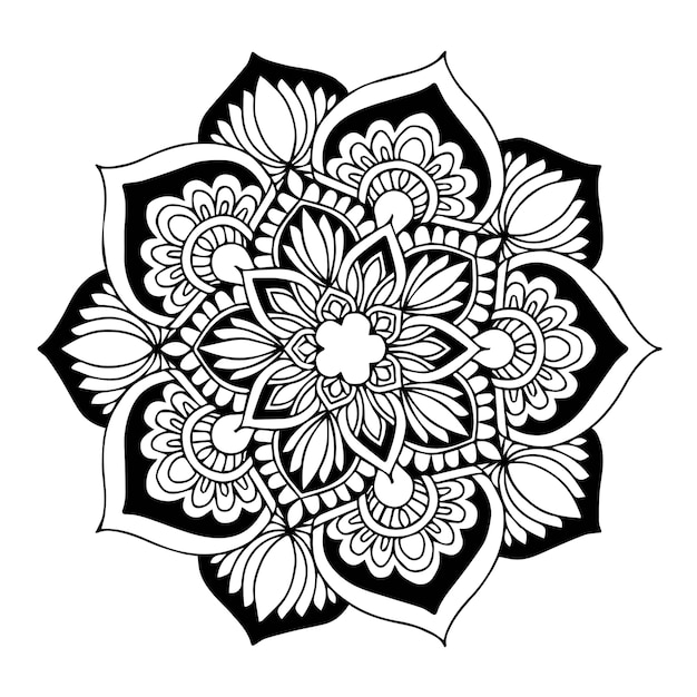 Mandalas coloring book