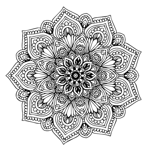 Mandalas coloring book