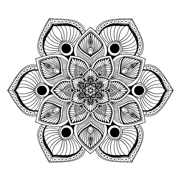 Mandalas coloring book