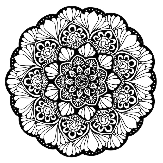 Mandalas coloring book