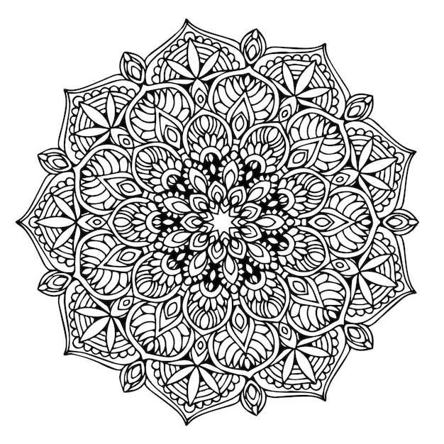 Mandalas coloring book