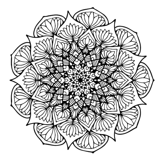 Mandalas coloring book