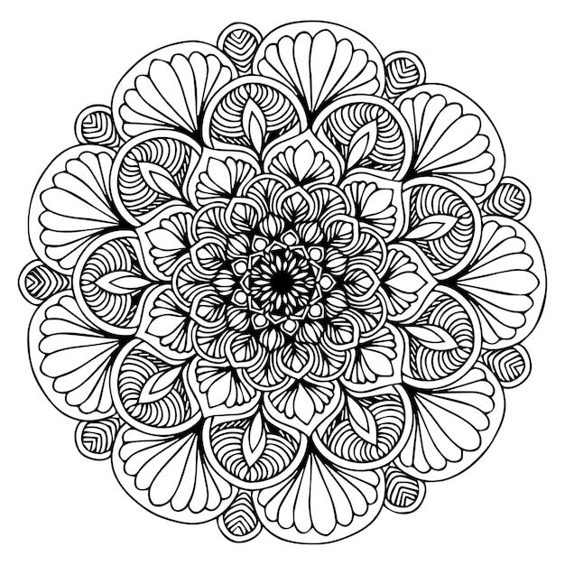 Mandalas coloring book