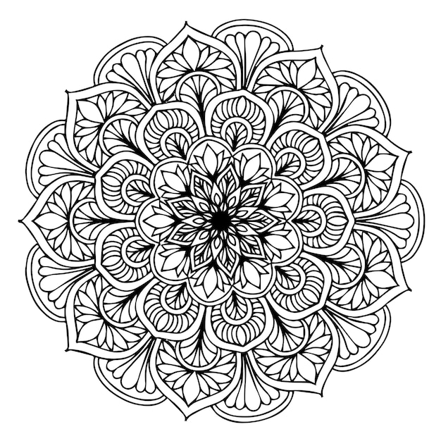 Mandalas coloring book