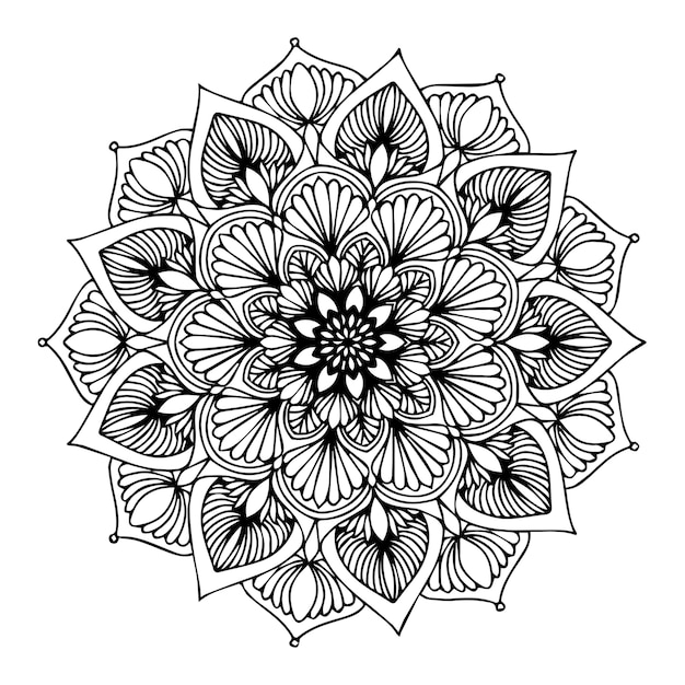 Mandalas coloring book