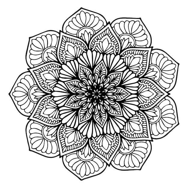 Mandalas coloring book