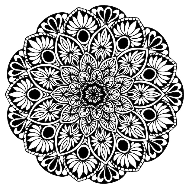 Mandalas coloring book