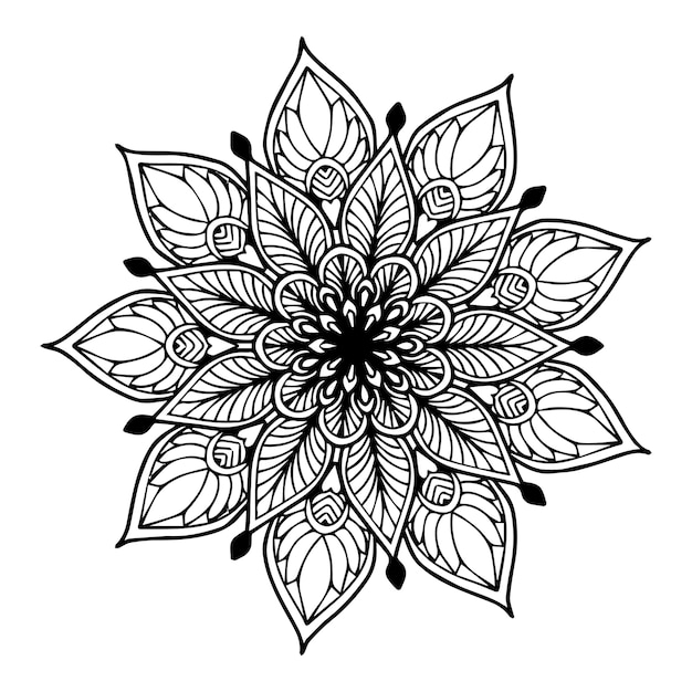 Mandalas coloring book