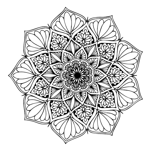 Mandalas coloring book