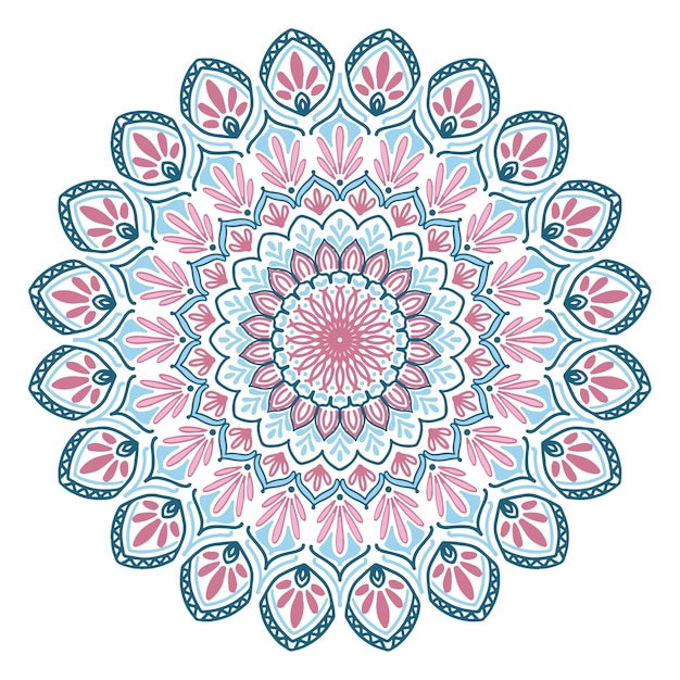 Libro da colorare mandala