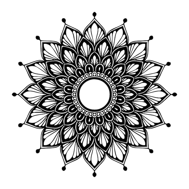 Vector mandalas coloring book