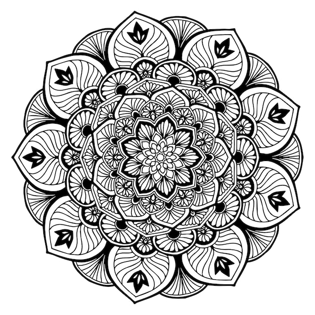 Mandalas coloring book