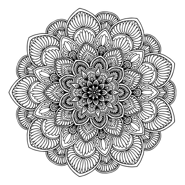 Mandalas coloring book