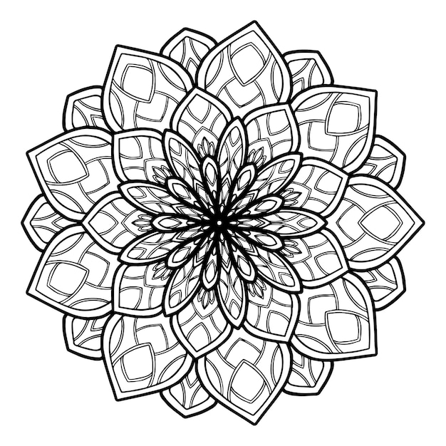 Mandalas coloring book