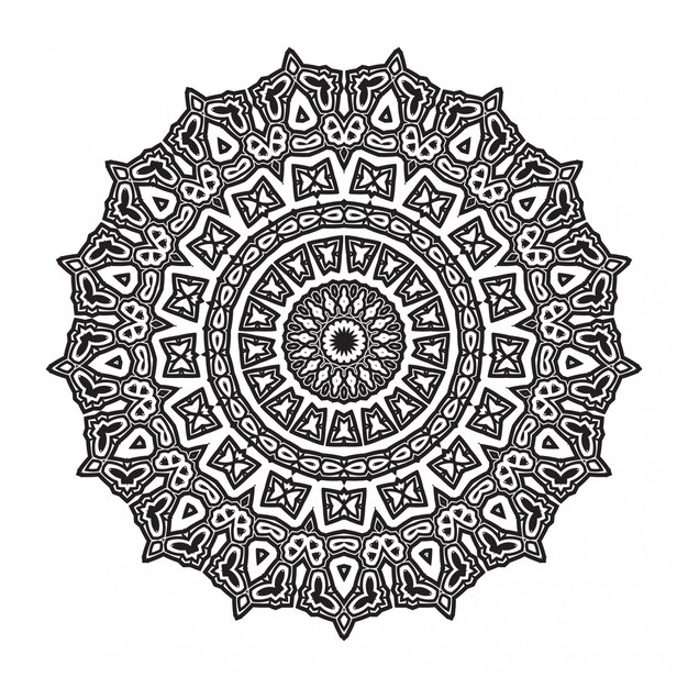 Vector mandalas coloring book