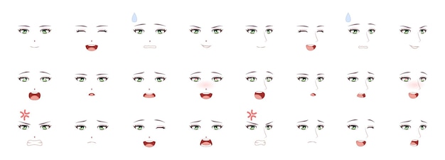 How to Draw an Anime Face