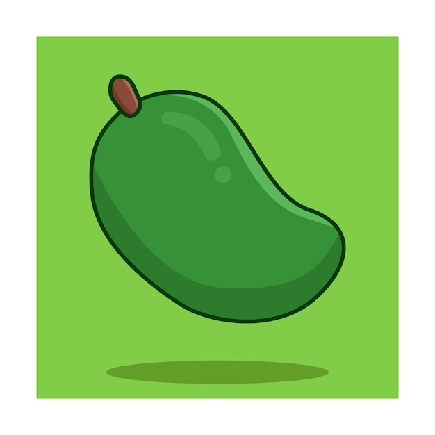 Mango Cartoon Illustration