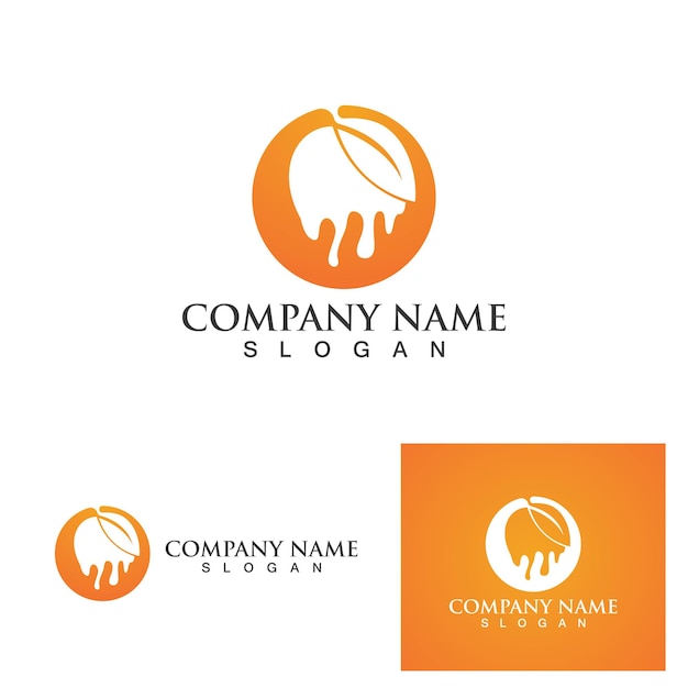 Фрукты манго свежий логотип и символ