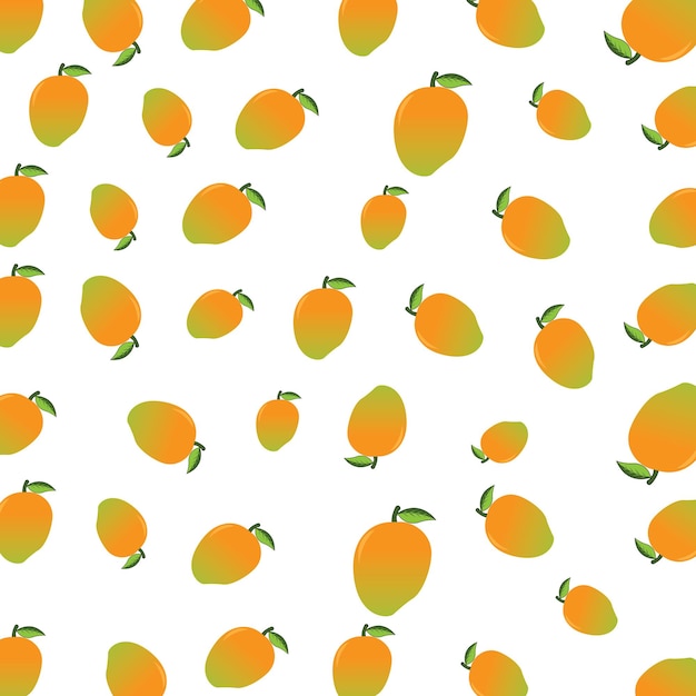 Vector mango vector background