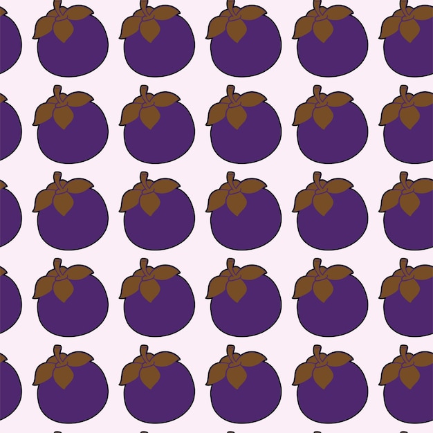 mangosteen pattern