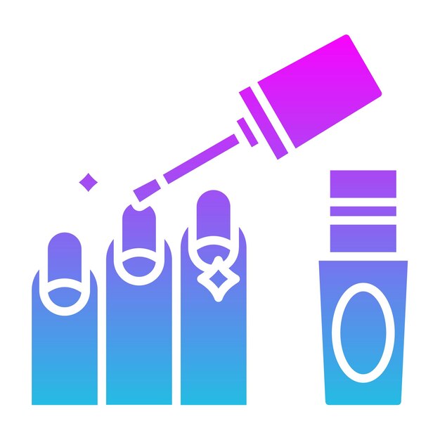 Vector manicure icon